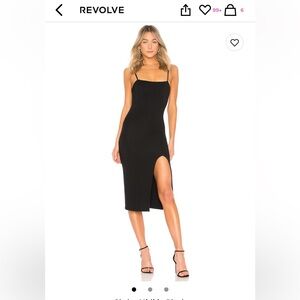 Lovers and Friends - Skylar Midi - in Black